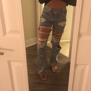 Carmar boyfriend high waisted jeans